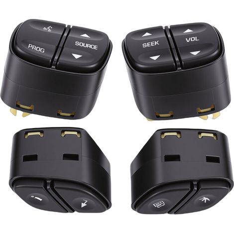 boutons de commande radio au volant multifonctions 21997738 pour GMC Envoy 2004-2009 (1/5)
