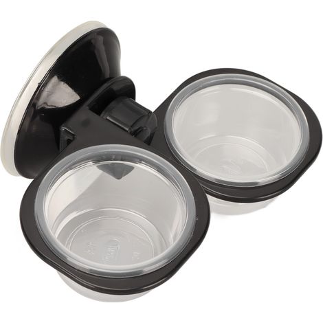 Gamelle double pour reptiles, avec abreuvoir et nourriture, double bassin suspendu pour la maison, le jardin et la ferme. (1/5)