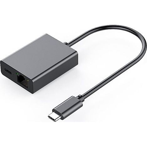 Adaptateur USB C Ethernet, 1000 Mbps Adaptateur Ethernet USB C vers RJ45, Compatible pour Ordinateur Portable, MacBook Pro/Air, iPad Pro/Air, Chromecast Google TV et Plus Encore. (1/5)