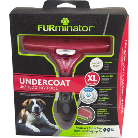 FURminator für kurzhaarige sehr große Hunde, deShedding-Pflege Werkzeug
