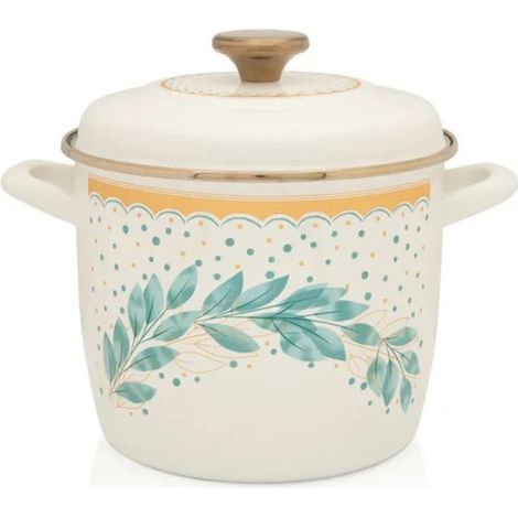 Olla alta esmaltada Línea Verde 20 cm 5,1 l METALAC