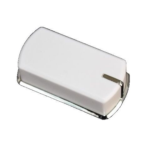 Belling Compatible White Silver Oven Cooker Hob Grill Control Knob Pack of 1 (1/2)