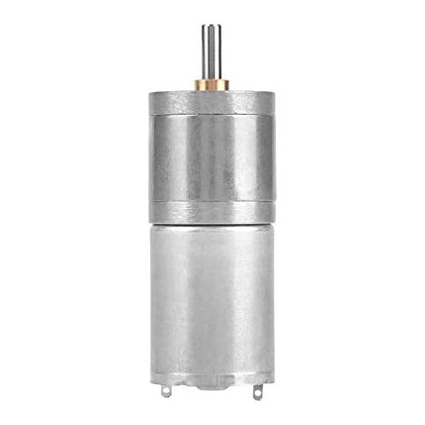 pezzi 25GA-370 25 mm DC 12 V Micro motoriduttore a bassa velocità Motoriduttore in metallo per serratura elettronica (5 giri/min) (1/5)