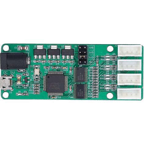 Serielles Portmodul UART USB zu 4-Wege TTL FT4232 Chip DC 5V Wandlerplatine für Geräte