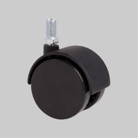 Ruota arredamento art. 164b avo 50 mm - fil. m10 - portata 40 kg ALDO VALSECCHI (1/2)