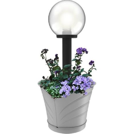 Vaso 'Tulipano' 35x39x30 cm - 10 Lt. - Bianco (1/5)