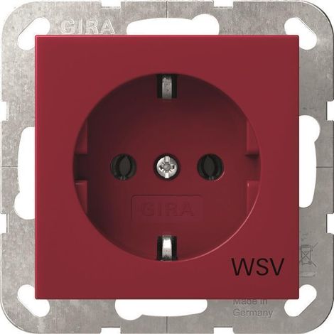 presa gira wsv system 55 ip20 contatto di protezione 16 A