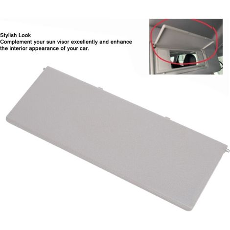Cachette pour Miroir de Pare-Soleil Peugeot/Citroën (308, 408, 508) - Protectrice et Haute Résistance, Grey
