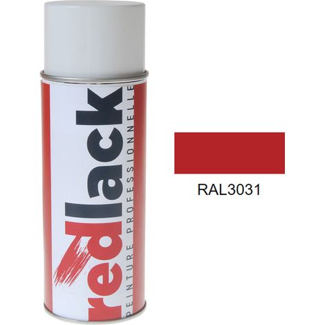 Bomboletta di Vernice spray 400ml – RAL 3031 – Rosso oriente – multisupporto – Redlack