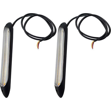 OUNONA Feux Diurnes à LED Bande Lumineuse Flexible en Silicone et (1/5)