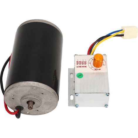 Ensemble moteur à balais en aluminium 12 V 200 W et régulateur de vitesse 12 V 250 W pour volet roulant (1/5)