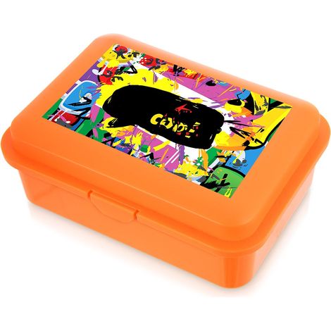 Lunchbox orange 750 ml fassungsvermogen