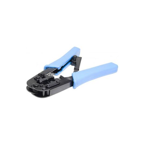 Pince à sertir a cliquet RJ45, RJ11 et RJ12