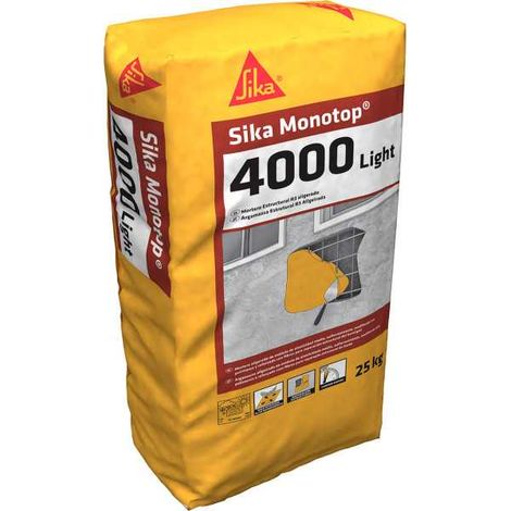 SikaMonoTop-4000 Light Saco 25 Kg SIKA