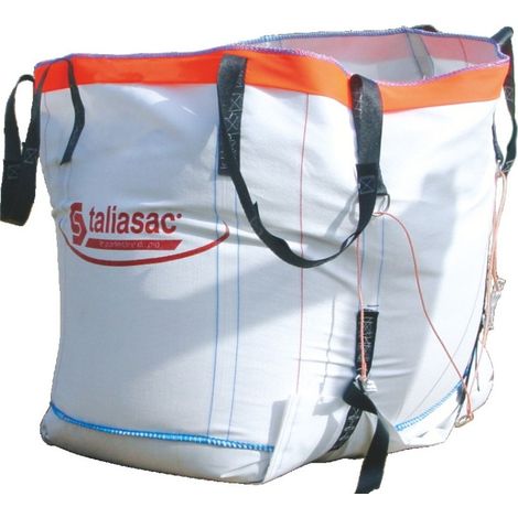 Taliaplast Big Bag Taliasac 1500 kg Naranja Flúor (1/3)