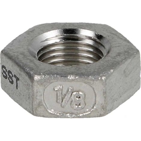 Contre-écrou inox hexagonal F3
