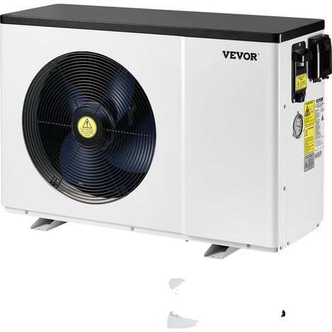 Bomba de calor eléctrica VEVOR, 1,48-7,11 kW, para piscinas elevadas de 15-30 m³, calefacción/refrigeración CA 220-240 V 50 Hz, 1,48-7,11 kW (1/2)