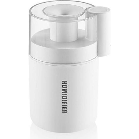 Mini humidificateur à lumières colorées, réglable à 2 vitesses, USB, pour la maison, la chambre ou le bureau. (1/5)