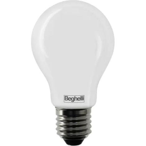 Lampadina led 15w e27 4000k 1521lm vetro opale goccia beghelli tuttovetro 58112 (1/3)