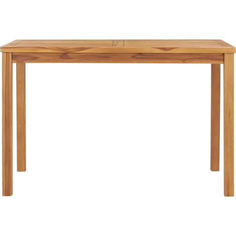 Maison Exclusive - Garten-Esstisch 120x70x77 cm Massivholz Teak