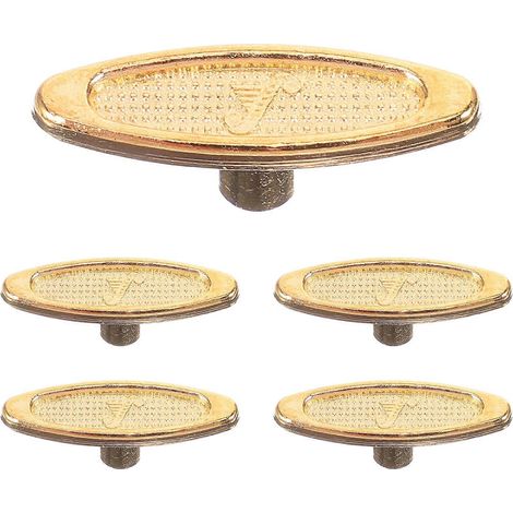 Lot de 5 clés de remontage pour mécanisme de boîte à musique, barre de remontage de 10 mm-2.5x1.7cm-Golden (1/3)