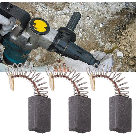Packung mit 20 Kohlebürsten für Winkelschleifer, Elektrohammer, Elektromeißel, Schneidemaschinen, Kohlebürstenpoliermaschinen, Bohrmaschinen und Zubehör für Elektrowerkzeuge. (1/5)