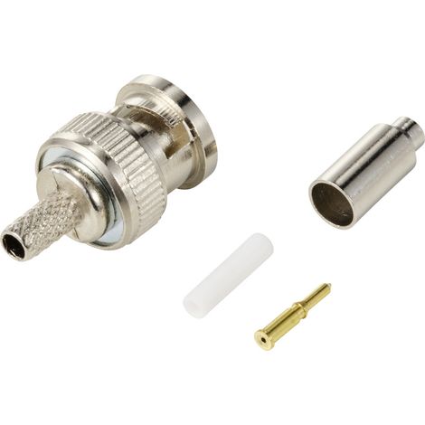 TRU COMPONENTS TC-12885928 BNC-Steckverbinder Stecker, gerade 50 Ω 1 St. (1/3)