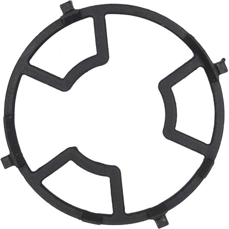 Meter Star Support Universel de Cuisine et Camping - Support de Casserole à Moka pour Cuisinière à Gaz, Antidérapant en Fonte, 4-5 Griffes, pour Pot de Lait (1/5)