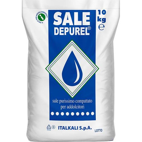 Sale in Pastiglie per Addolcitore acque in sacchi da 10 Kg