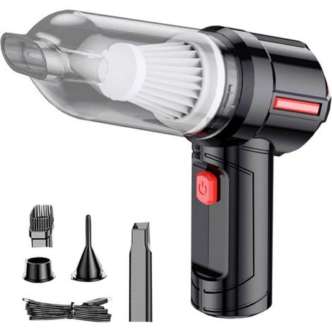 Aspirateur sans fil portatif 3 en 1 avec pompe de gonflage puissante et multifonction pour une utilisation à sec et humide. (1/5)