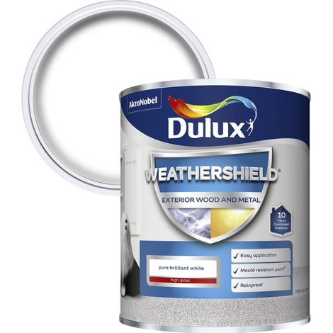 Dulux Weathershield Exterior Gloss PBW 750ml