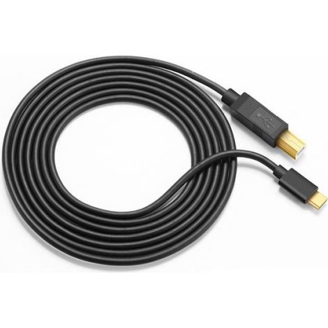 Cable Imprimante - USB C Mâle vers USB B Mâle - Compatible MacBook iMac Pro Chromebook - 3 M (1/3)
