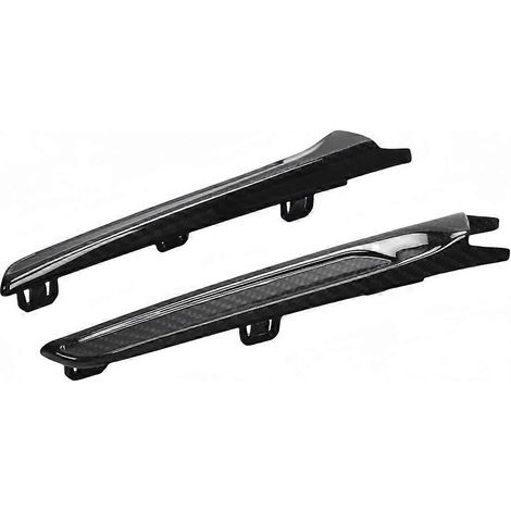 Compatible con BMW M3 F80 M4 F82 F83 14-20 Embellecedor de ventilación lateral de fibra de carbono real seca de repuesto para automóvil (1/5)