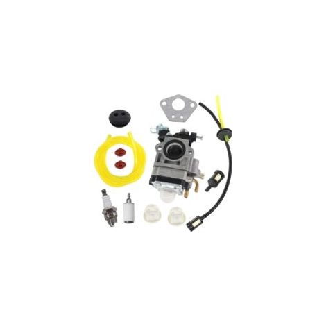 Kit carburatore per motore decespugliatore 52cc 49cc 43cc, candela e filtro carburante