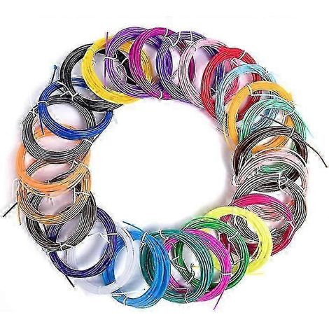 Recharges de filament PLA pour stylo d'impression 3D (30 couleurs) (1/5)