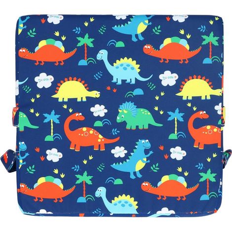 [Rehausseur Portatif] Modèle Non-Slip Washable, Coussins en Sponge Dense pour Enfants, Détachable Bleu, Hauteur Augmentée (1/5)