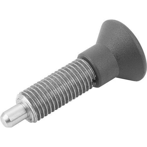 KIPP Arretierbolzen M16x1,5 Form G Edelstahl ungehärtet Gr. 3 (1/3)