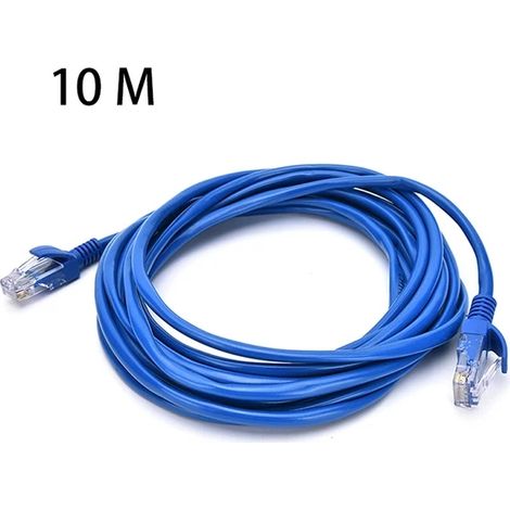 Câble Ethernet Cat5e étanche (10 m), adapté aux systèmes de caméras IP, PoE et CCTV. (1/5)