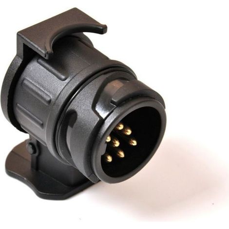 Adaptateur Prise Remorque 13 Broches Vers 7 Broches - 12 V - Pour Remorque Européenne - 1 Pièce (1/5)