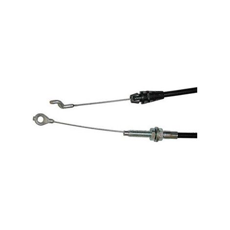 Cable de freno de motor ajustable compatible para Castelgarden. Reemplaza original: 81000640/0 - Longitud del cable: 1310mm - Longitud de la funda