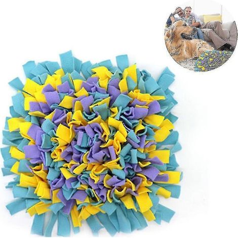 Tapis de fouille pour chien, tapis d'alimentation compatible avec les chiens, jouet puzzle interactif durable (1/5)