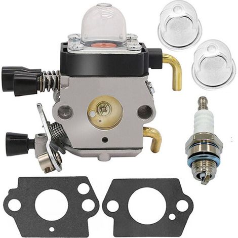 KINZON 6 Pièces Kit Carburateur Avec Joint , Carburateur pour STIHLFC55 FC75 FC85 FS38 FS45 FS85 FS45L FS46 FS55 (1/5)