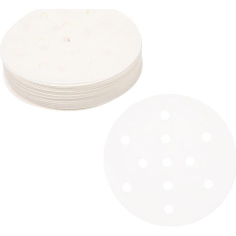 TOYANDONA Papier Vapeur Antiadhésif 10,16 Cm Tapis Cuisson en Papier Pâte de Bois Perméable à L’air pour Cuiseur Vapeur Dim Sum Petits Pains 400 Feuilles Usage la Cuisine Maison'-'-