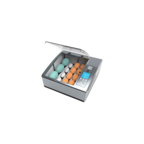Incubat à oeufs Couveuses Automatique 16 œufs, Numérique avec Tournage Automatique Intelligent Mini Appareil à Couveuse Température Réglable pour Volaille, Caille, Oie Canard, Pigeon