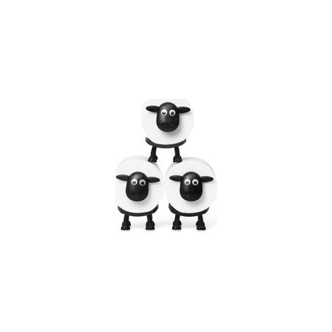 Porte-rouleau de papier toilette en forme de mouton – Support décoratif empilable – Style scandinave (1/5)