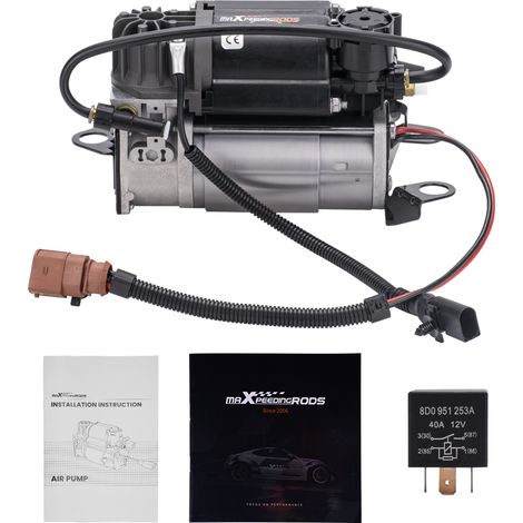Compressore d'aria for Audi A6 C6 4F Sospensioni Pneumatiche 4F0616005E con relè (1/5)