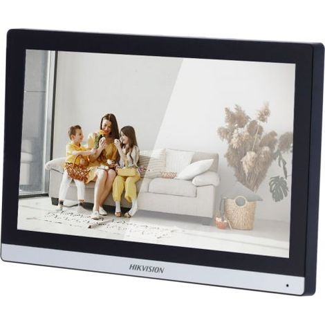 Monitor Videocitofono Hikvision Display Touch Screen interno 7" Intercom POE DS-KH6350
