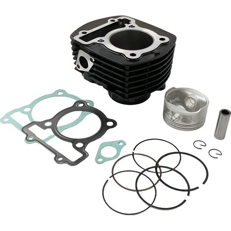 The FZ16 motorcycle cylinder is compatible with 153cc cylinder liner pistons of the YAMAHA models FZ16, YS150 and YBR125Z. (1/4)
