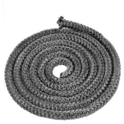 Joint haute température 12mm x 2,5m en fibre de verre – Résistance jusqu'à 600°C – Pour inserts et poêles à bois (1/5)