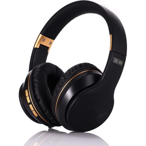 Casque o sport Bluetooth 5.0 sans fil Hi-Fi stéréo, pliable et (1/5)
